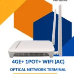 Dualband WIFI XPON ONU 4GE +1Voice +1USB + 2.4G/5.8G Wi-Fi AC ONU GPON ONT XPON Network Terminal Devices  ZTE Chipset