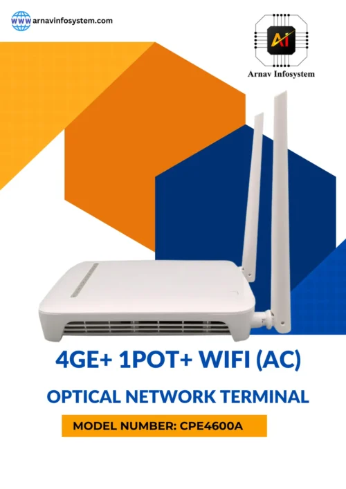 Dualband WIFI XPON ONU 4GE +1Voice +1USB + 2.4G/5.8G Wi-Fi AC ONU GPON ONT XPON Network Terminal Devices  ZTE Chipset - Image 3