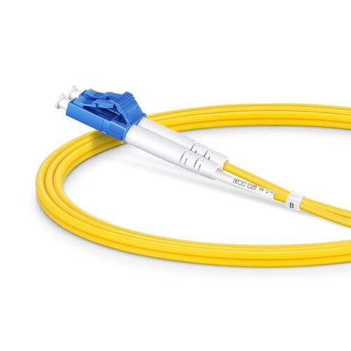 LC UPC to LC UPC Simplex Single Mode 3MM Fiber Optic Patch Cable - Image 2