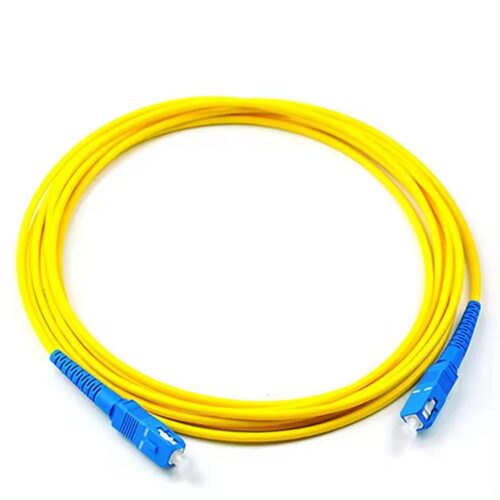 SC to SC Single Mode Fiber Optic Patch Cable 5Mtr - Image 2