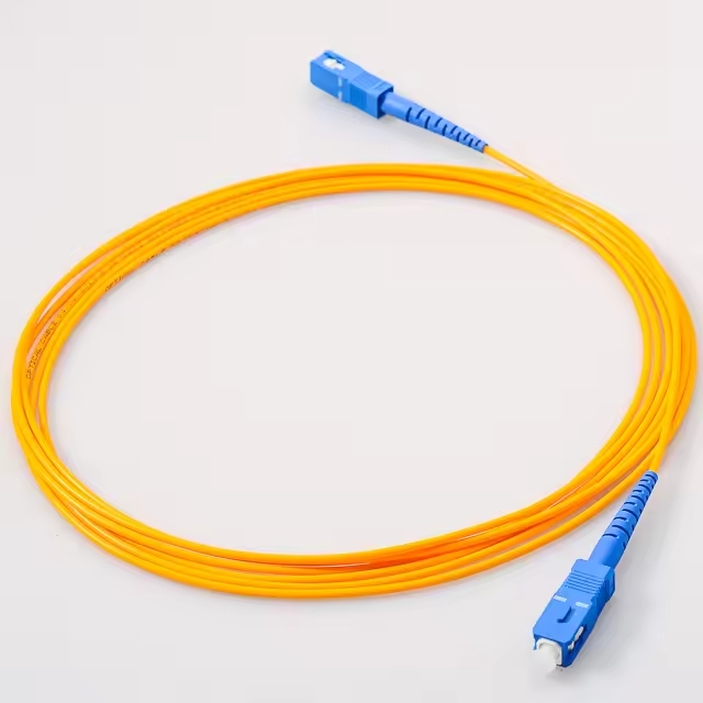 SC to SC Single Mode Fiber Optic Patch Cable 5Mtr
