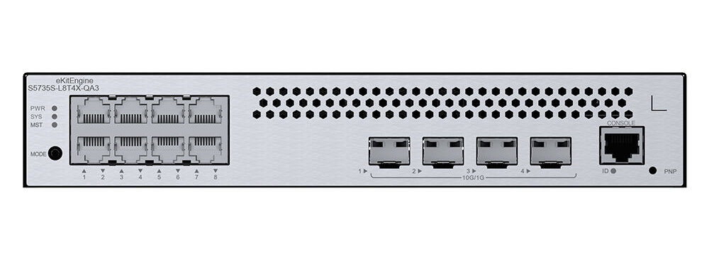 Huawei S5735S-L8T4X-QA3 Gigabit Ethernet Switch | 8-Port L3 Managed Switch with 4×10G SFP+ Uplinks