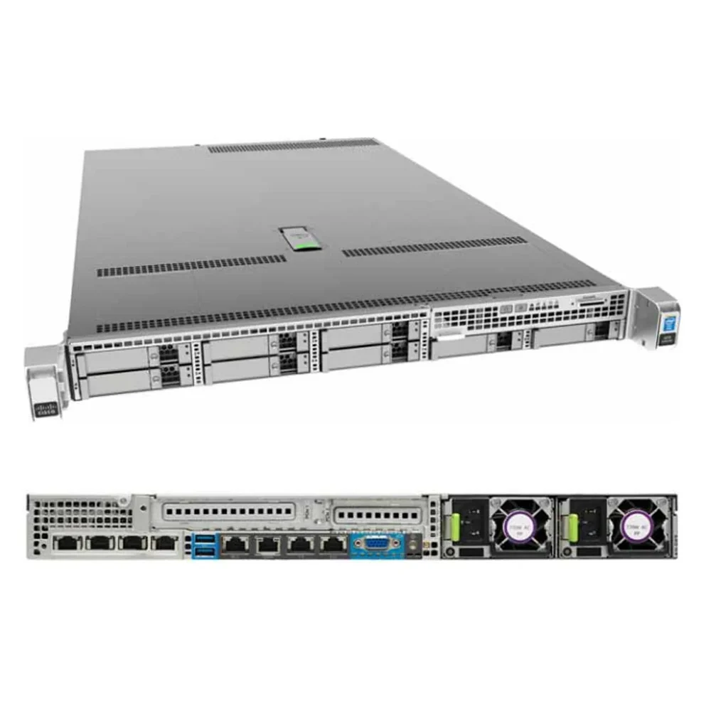 Cisco UCS C220 M4 SFF Rack Server (Suitable for MikroTik, Virtualization & Data Center Applications)